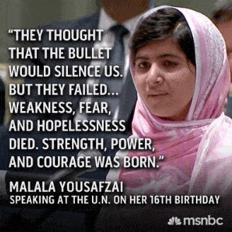 Malala Yousafzai Quotes
