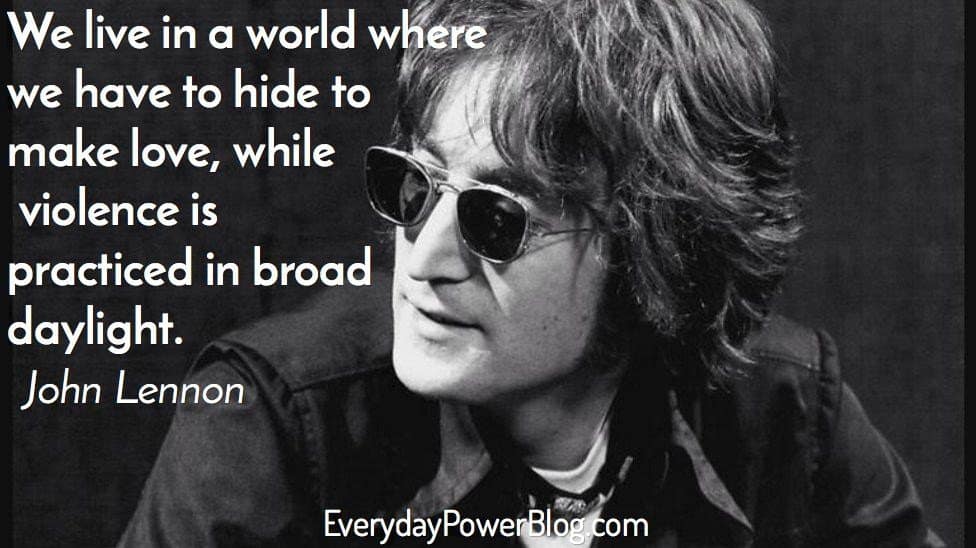 John Lennon Quotes about music