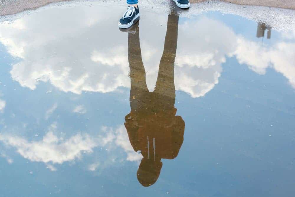 A Reflection of a Man