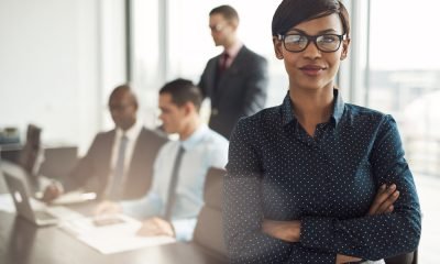 A Woman During a Meeting