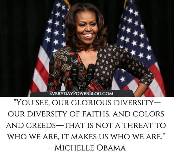 Michelle Obama quotes about being a woman