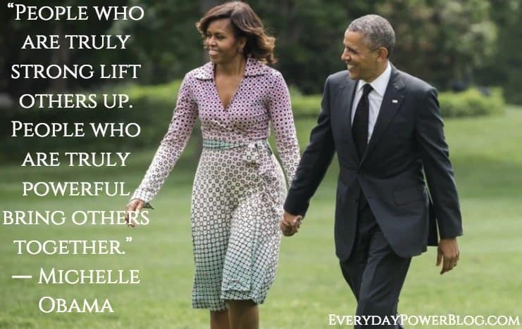 Michelle Obama quotes about being strong