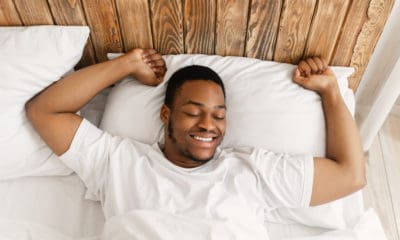 A Picture of a Man in Bed