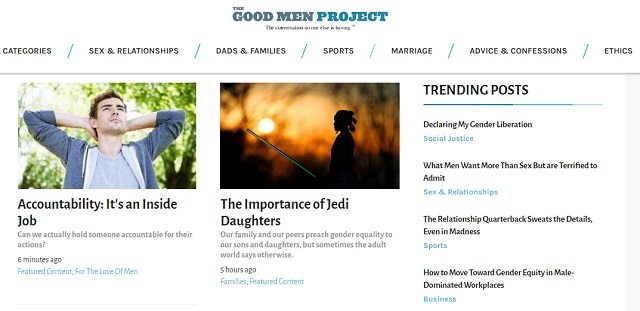 cool websites for men