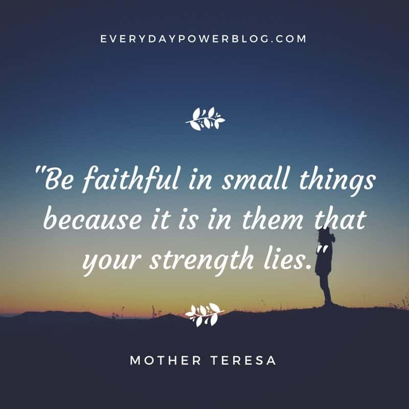 Most Inspiring Quotes by Mother Teresa