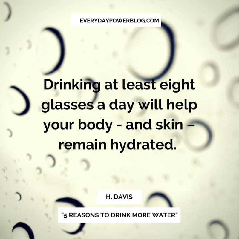 Reasons to Drink More Water