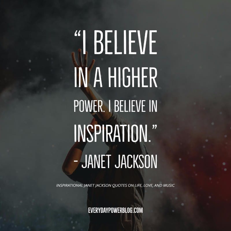 Inspirational Janet Jackson Quotes