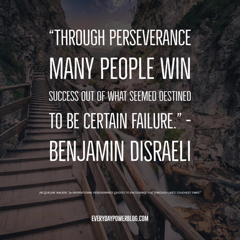 140 Perseverance Quotes to Motivate for Life's Toughest Times (2022)