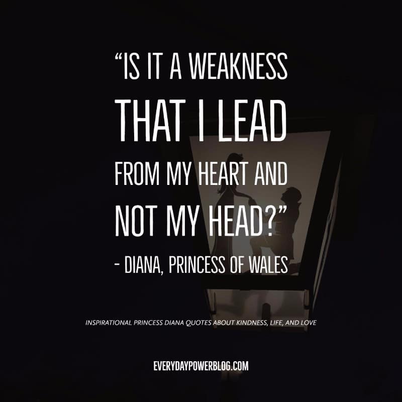 Inspirational Princess Diana Quotes