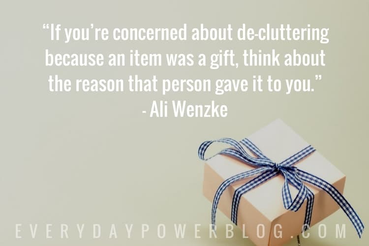 Stop Feeling Guilty When Getting Rid of Clutter