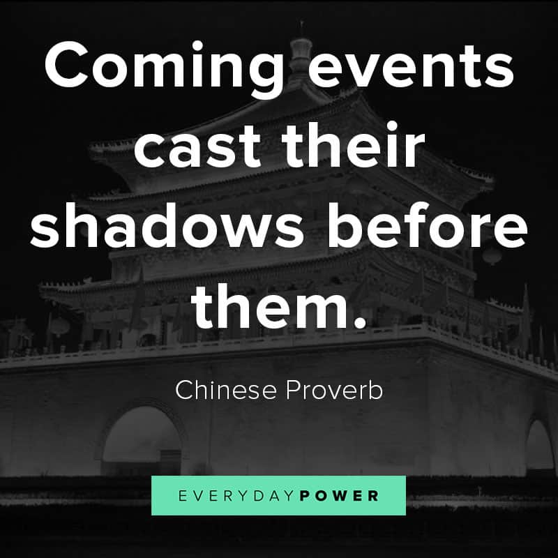 Famous Chinese proverbs about life