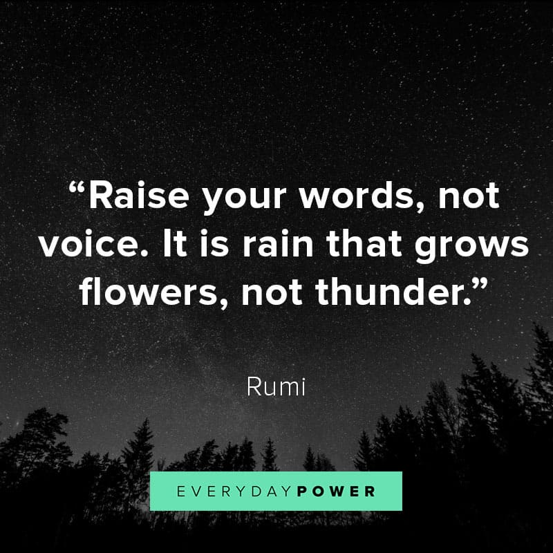Rumi quotes about love