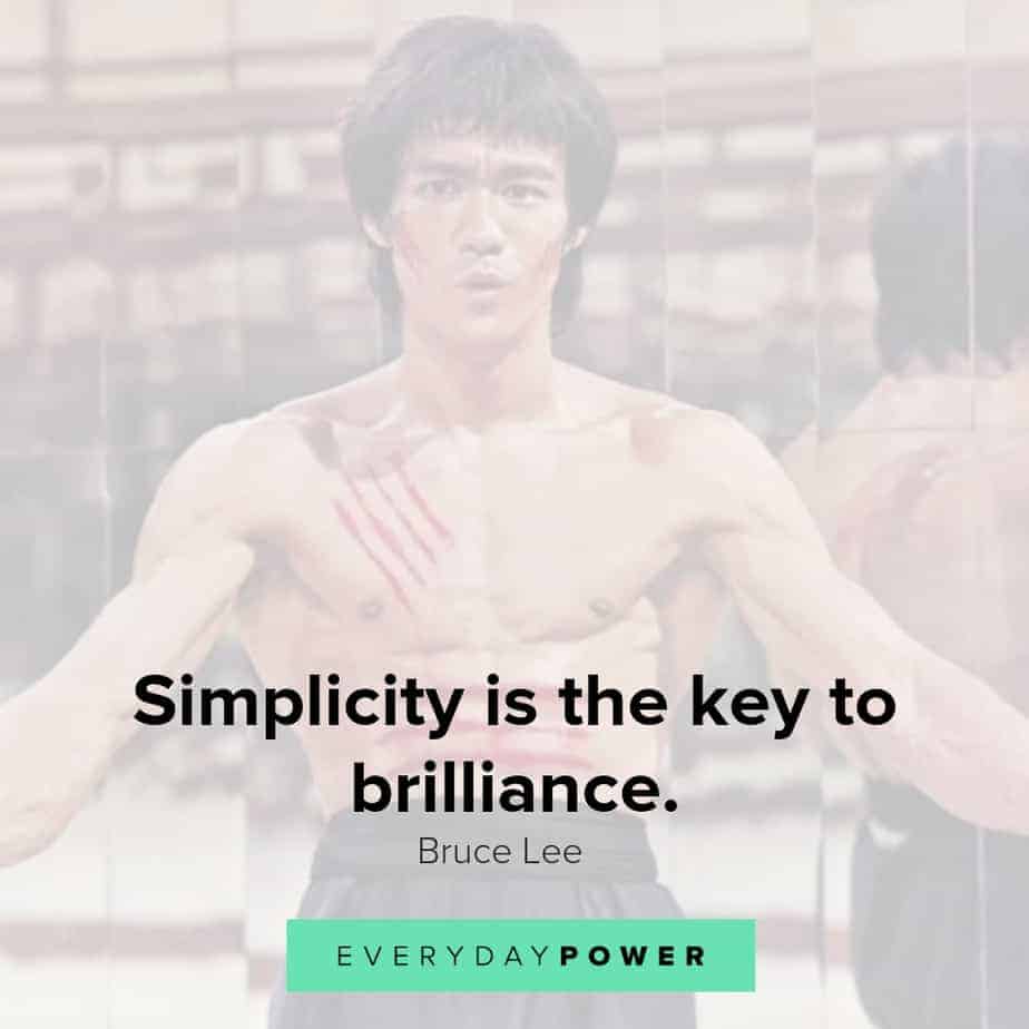 bruce lee quotes about brilliance