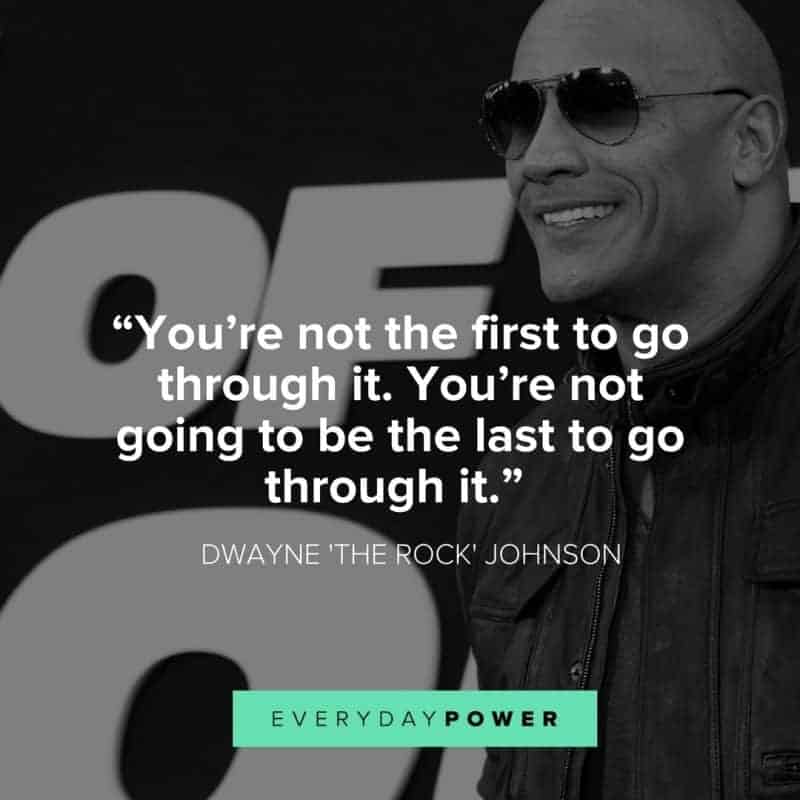 the rock quotes about depression