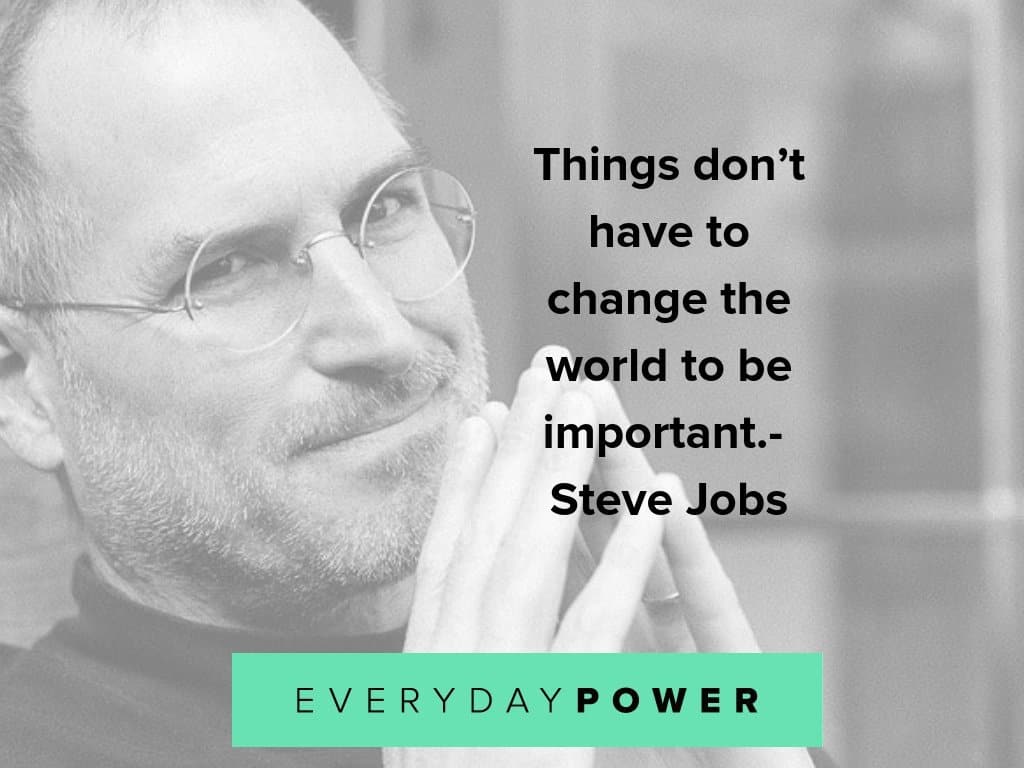 steve jobs quotes about change
