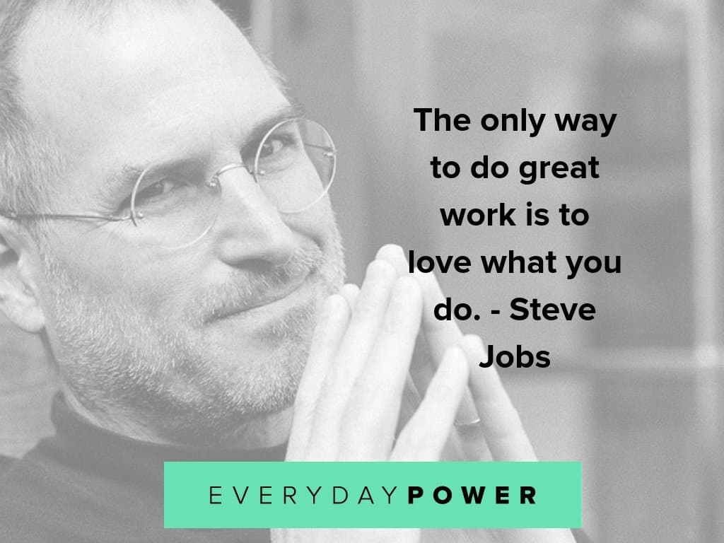 Get Steve Jobs Great Work Quotes Gif