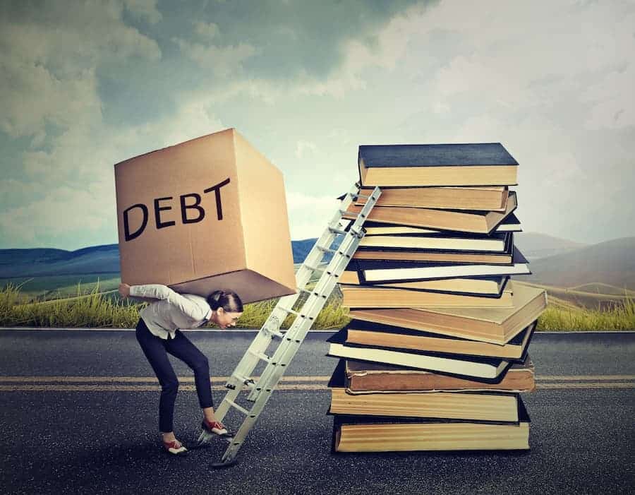 minimize your debt while you are still in school