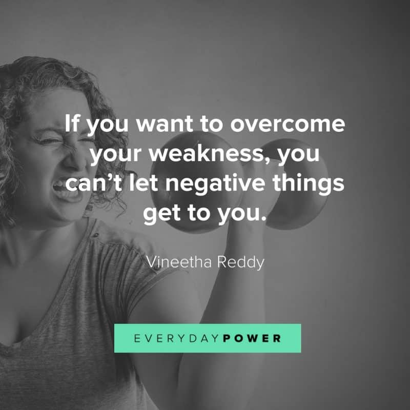 How successful people overcome weakness