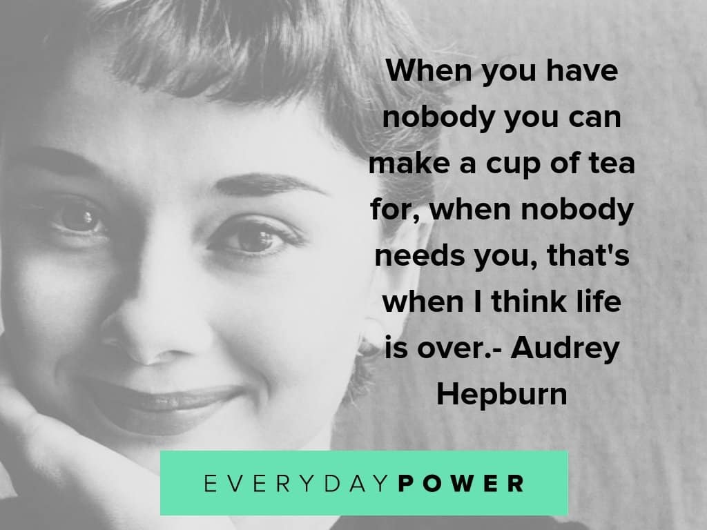 audrey hepburn love life