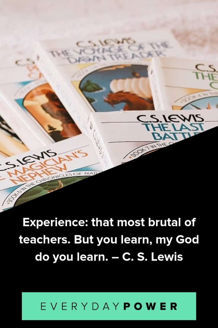 C. S. Lewis quotes that will uplift your thinking