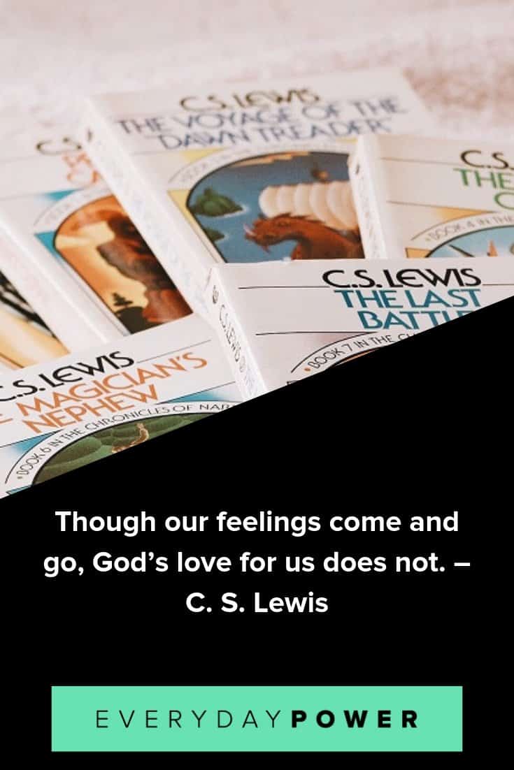 C. S. Lewis quotes about faith and a higher power
