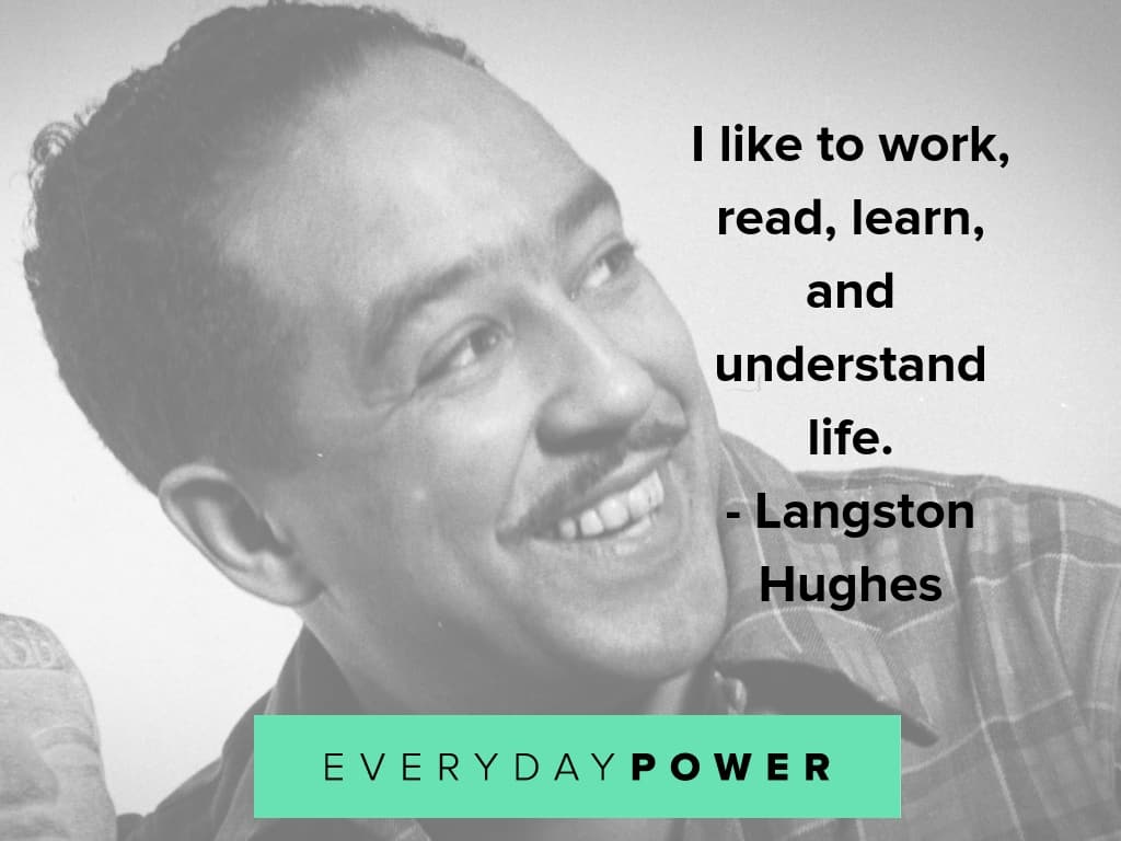 langston hughes quotes on learning