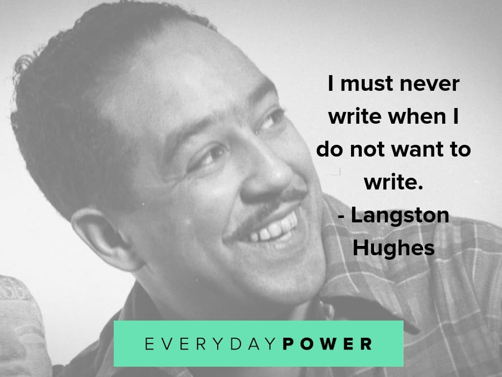 langston hughes quotes on doing what you want