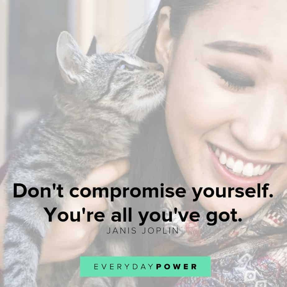 be yourself quotes about compromise