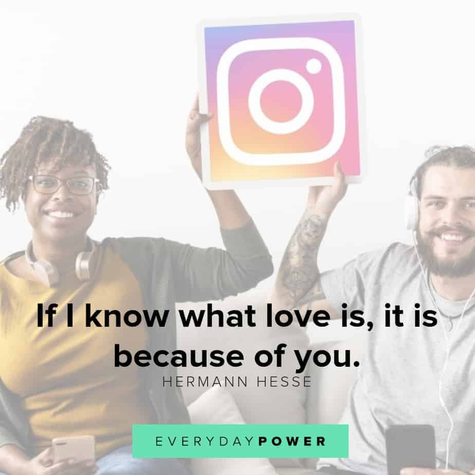 quotes for instagram about knowing love