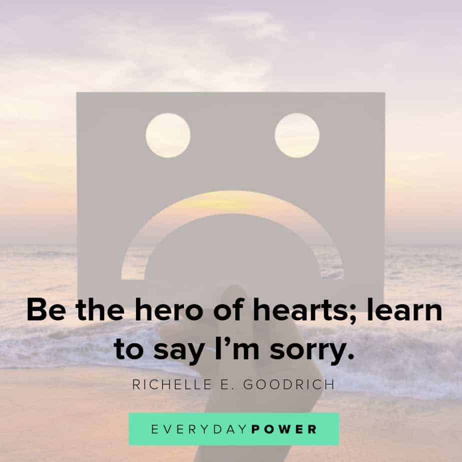 I'm Sorry Quotes to Help Find the Right Words | Everyday Power