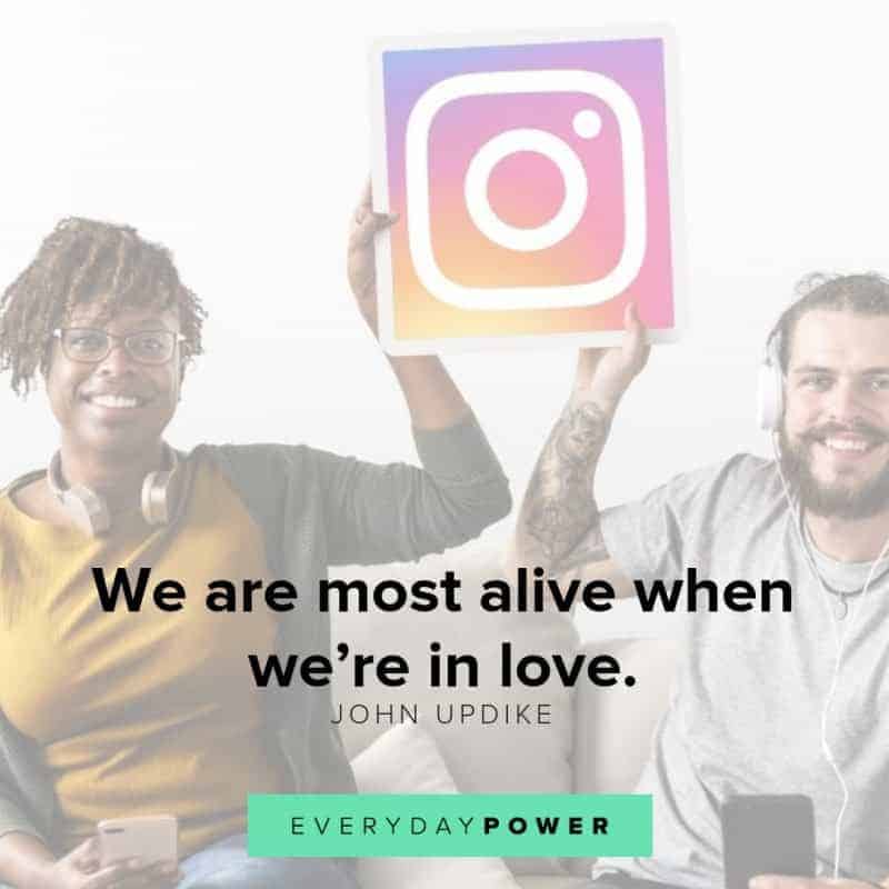 140 Instagram Quotes to Inspire Love