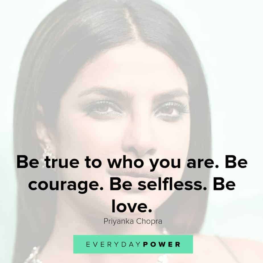 priyanka chopra quotes on being true to yourself