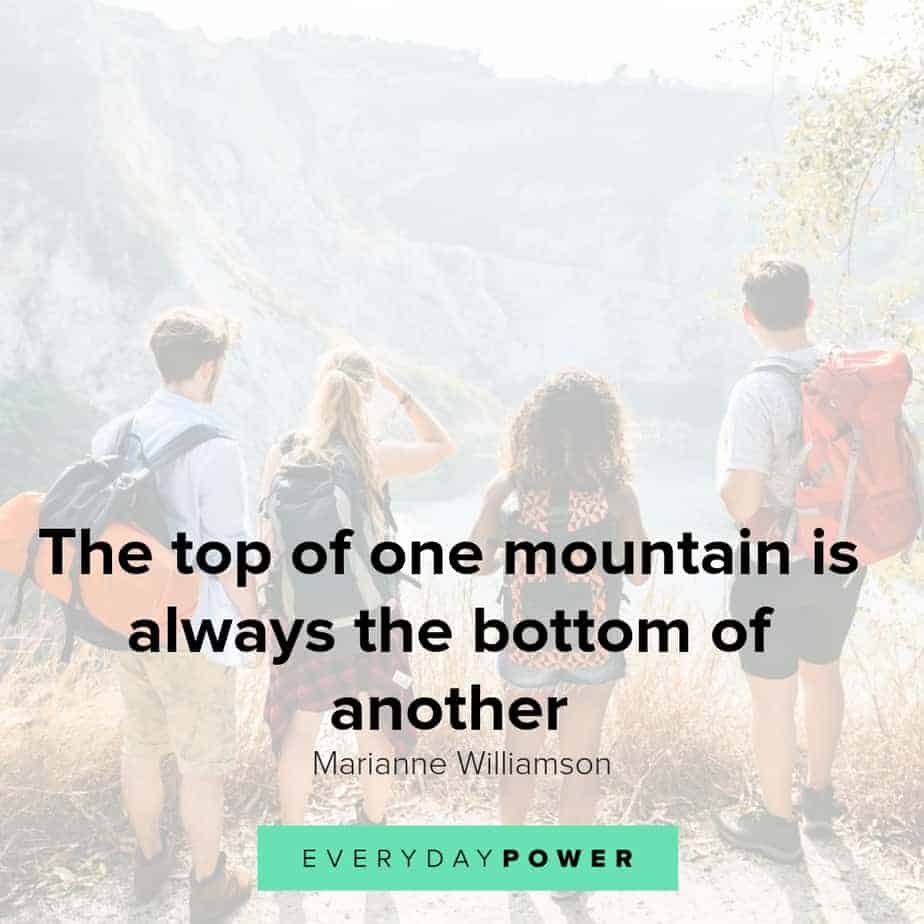 Mountain quotes to give you inspiration