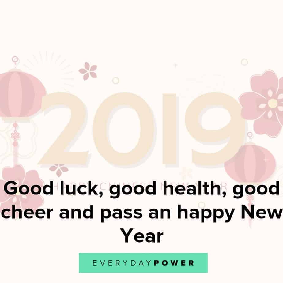 Chinese Lunar New Year quotes to welcome year of the pig