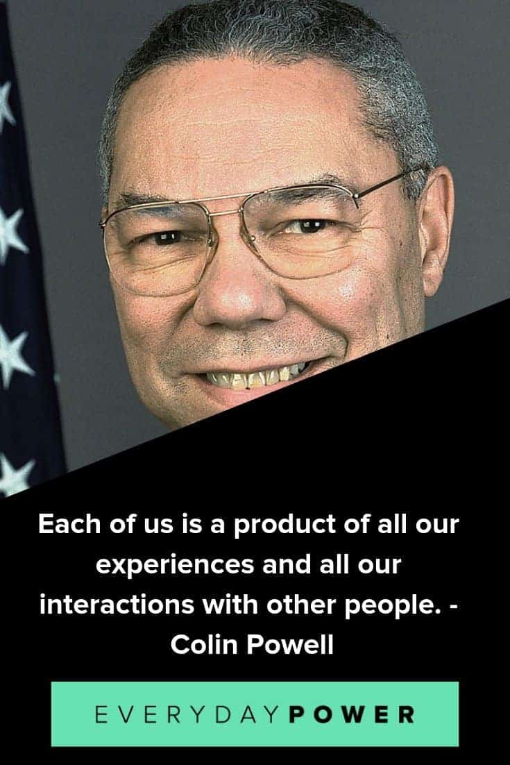Colin Powell quotes on hard work and success