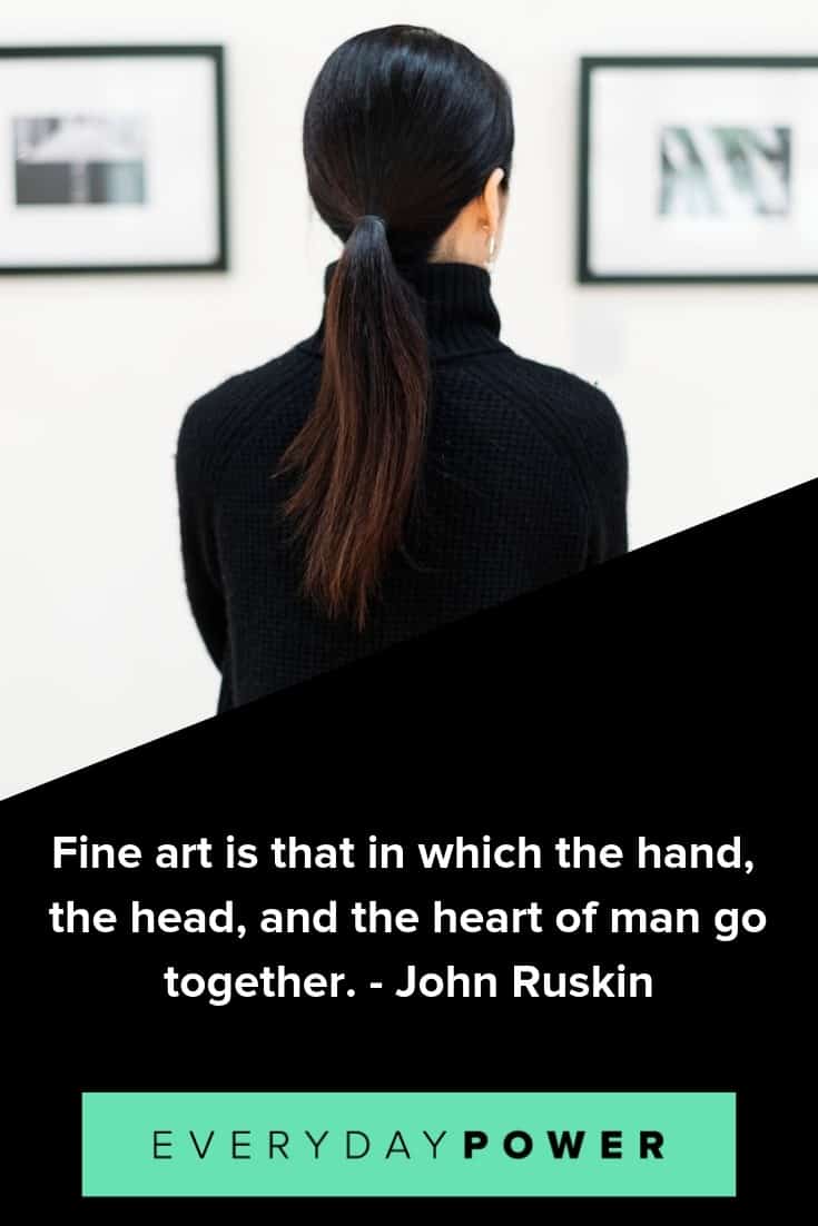 Art quotes on its beauty
