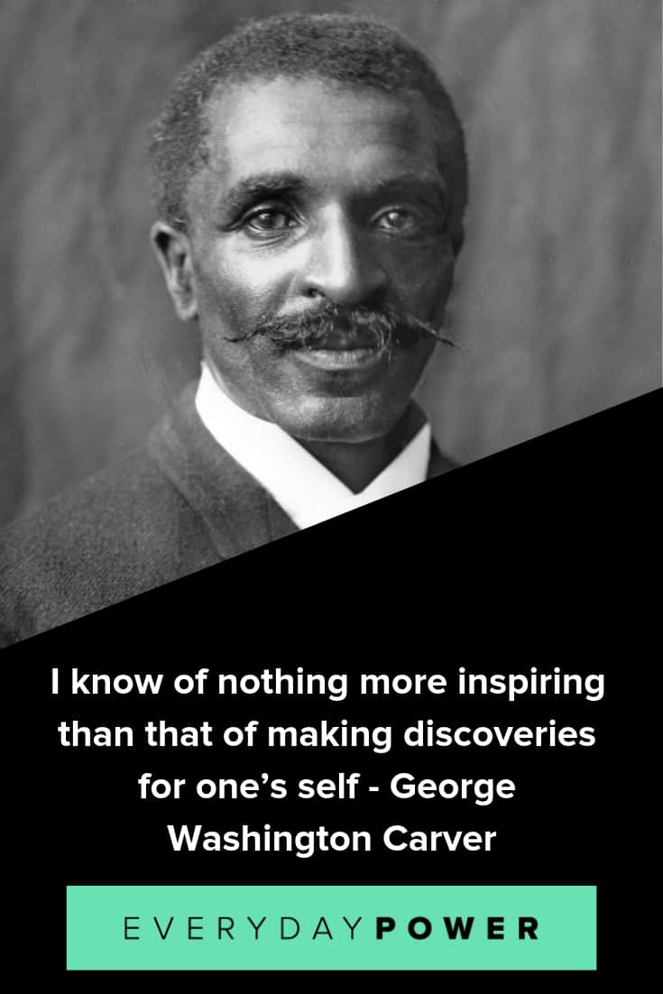 George Washington Carver quotes on education and dreams