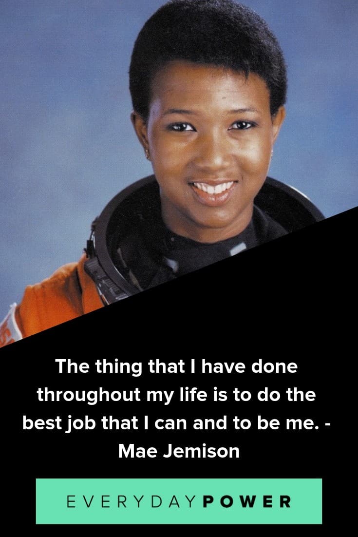 Mae Jemison quotes on breaking societal limits