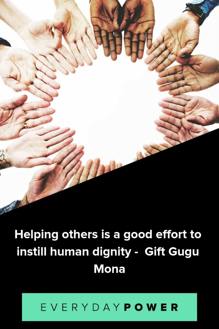 Quotes about helping others to inspire selflessness