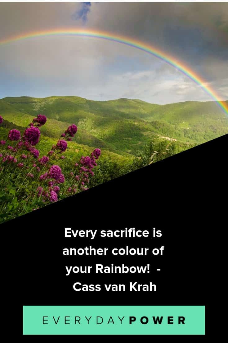 inspirational rainbow quotes