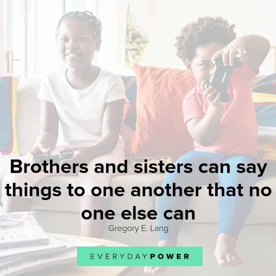 quotes about siblings