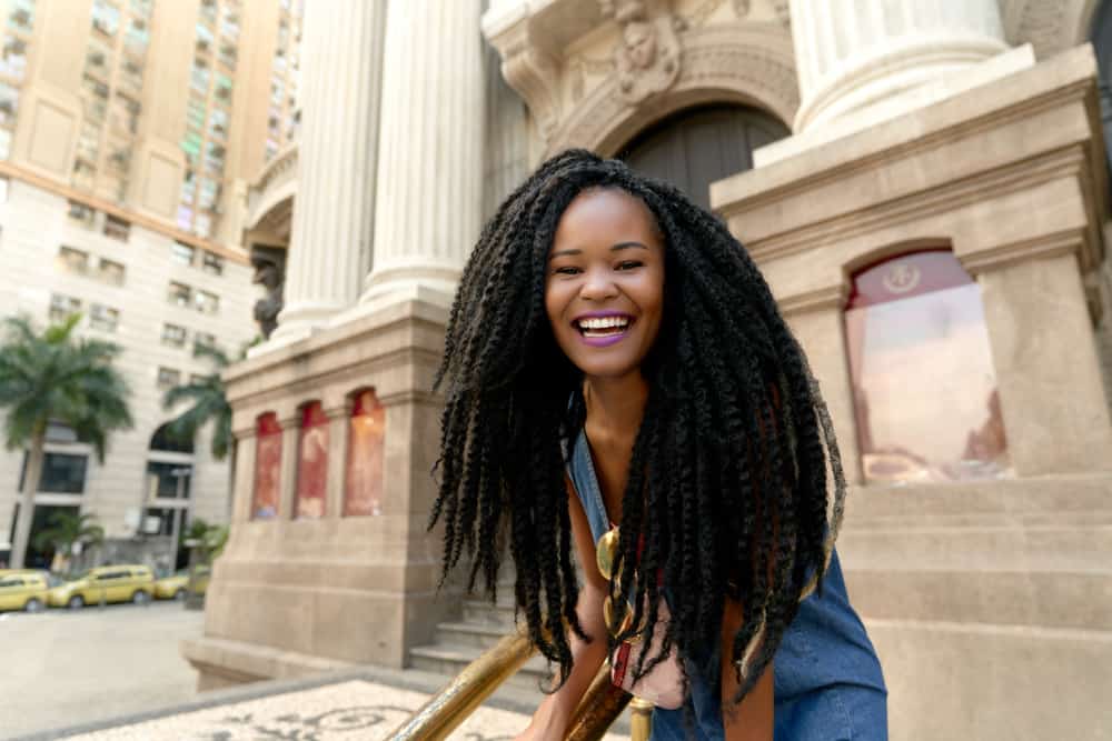 A Woman with Dreadlocks
