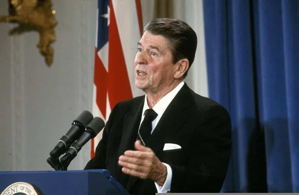 Ronald Reagan the 40th President of the United States
