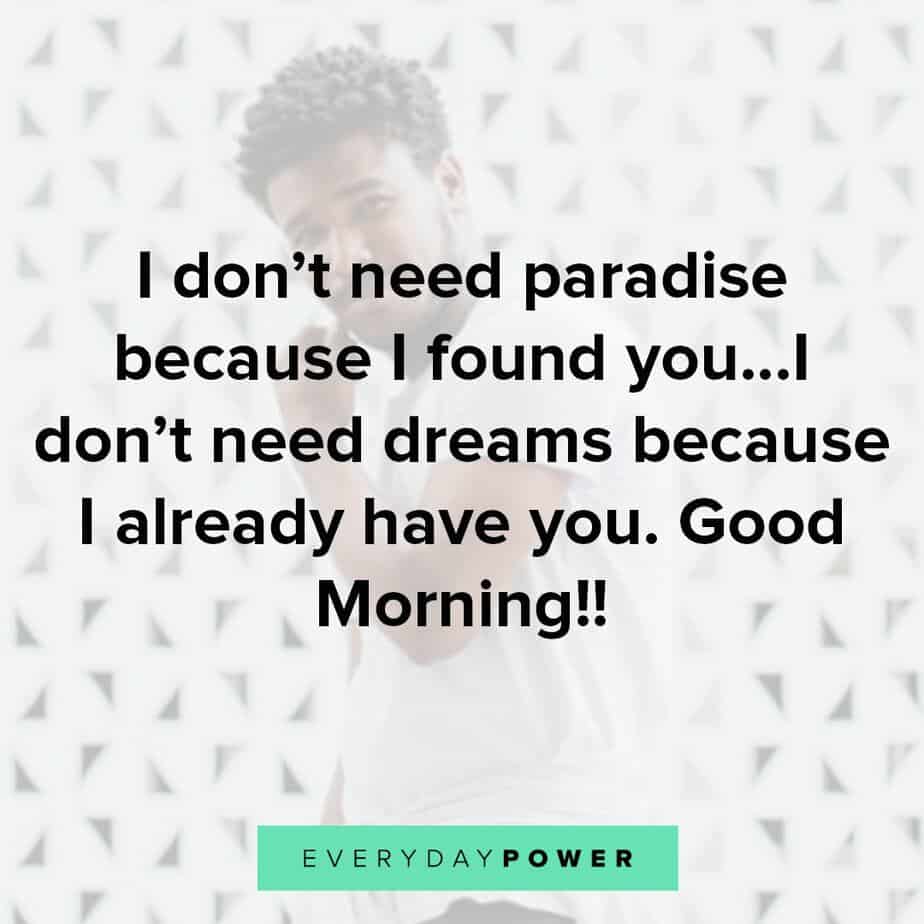 romantic Goodmorning Quotes For Him to help him reach his dreams
