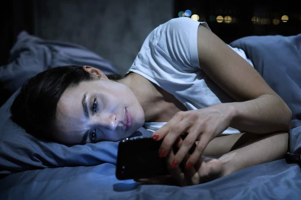 A Woman Lying in Bed