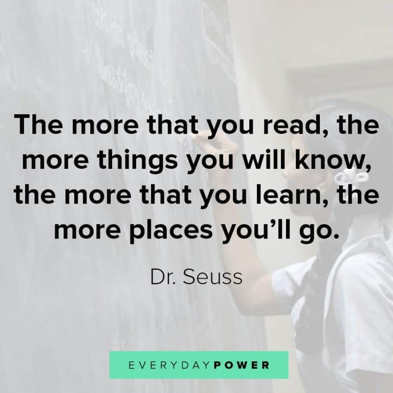 265 Education Quotes On Learning & Students | Everyday Power