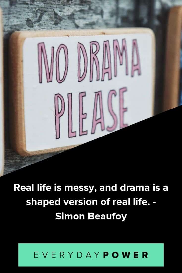 good drama quotes for facebook