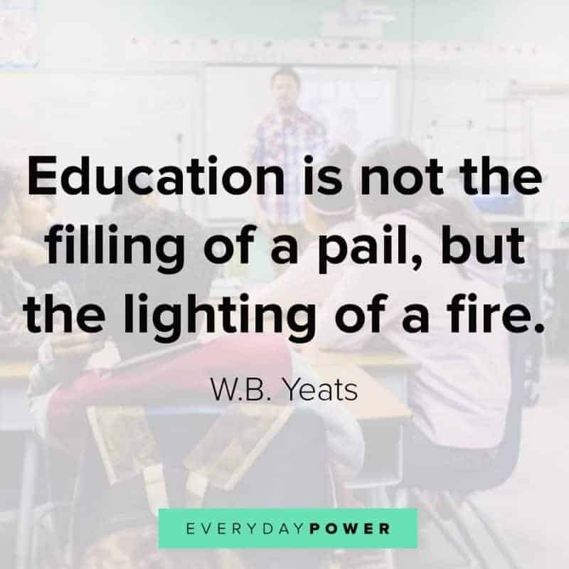 265 Education Quotes On Learning & Students | Everyday Power