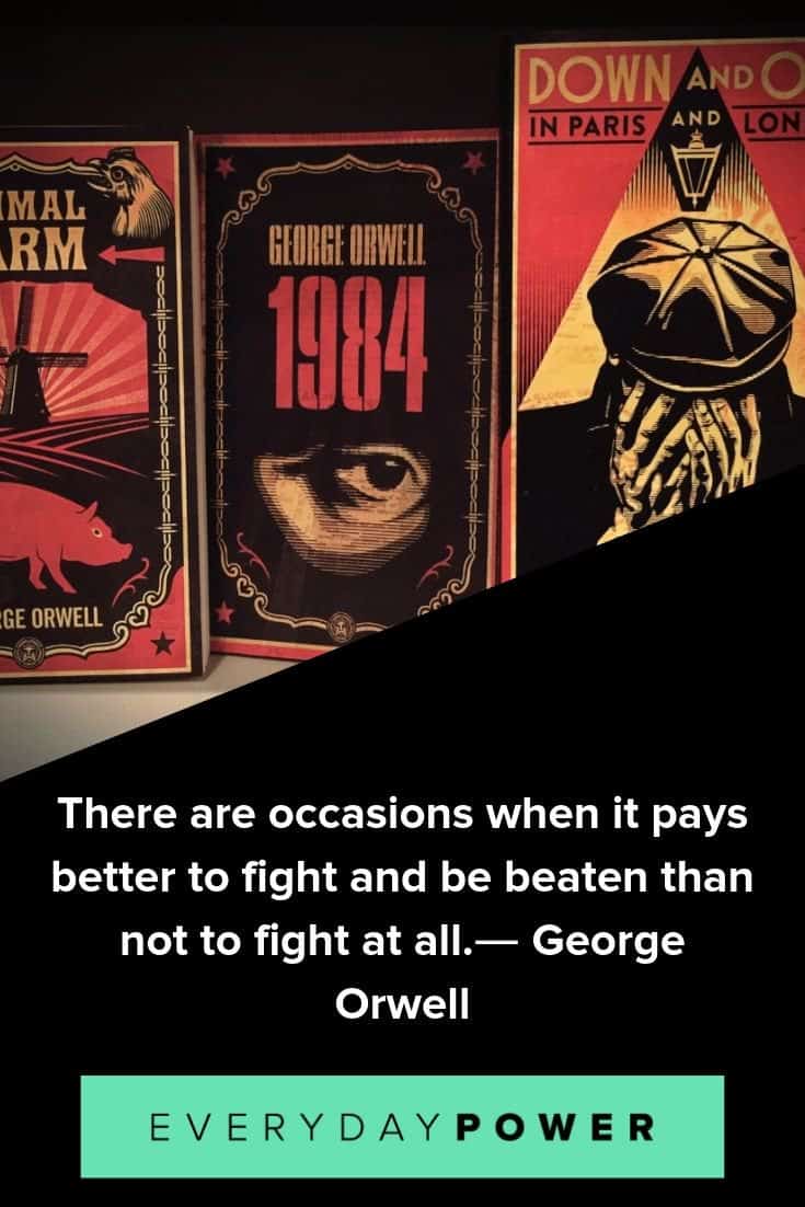 George Orwell quotes to inspire and teach