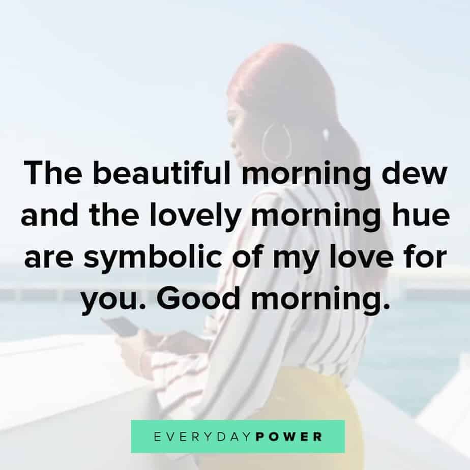 good morning sweet quotes for her